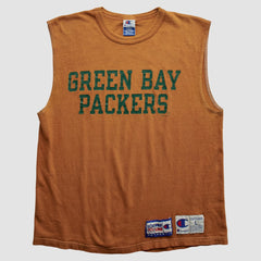 Green Bay Packers Champion 90s Tank Brown Vintage | Fanatics