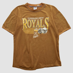 Kansas City Royals Logo 7 90s T-shirt - MLB