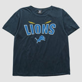 Detroit Lions NFL 2010s T-shirt Navy Vintage | Fanatics