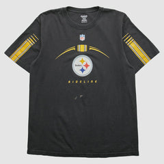 Pittsburgh Steelers Reebok 2000s T-shirt Black Vintage | Fanatics