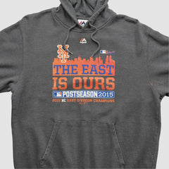 New York Mets Majestic 2015 Hooded Pullover Sweatshirt - MLB