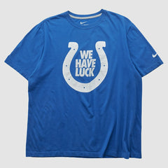 Indianapolis Colts 2010s T-shirt Blue Vintage | Fanatics