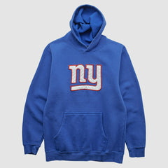 New York Giants Reebok 2000s Hooded Pullover Sweatshirt Blue Vintage | Fanatics