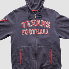 Houston Texans Reebok 2010s Hooded Full Zip Sweatshirt Navy Vintage | Fanatics
