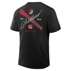 Portland Trail Blazers SOS T-Shirt Black - NBA