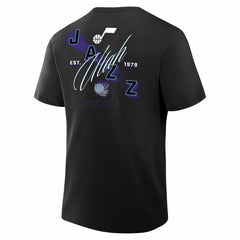 Utah Jazz SOS T-Shirt Black - NBA