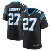 Isaiah Simmons Carolina Panthers Team Game Jersey Black | Nike for Sale