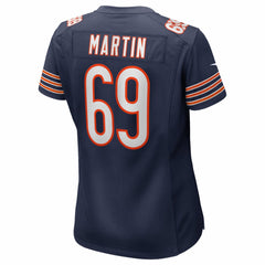 Jeremiah Martin Chicago Bears Women's Team Game Jersey Navy | Nike for Sale