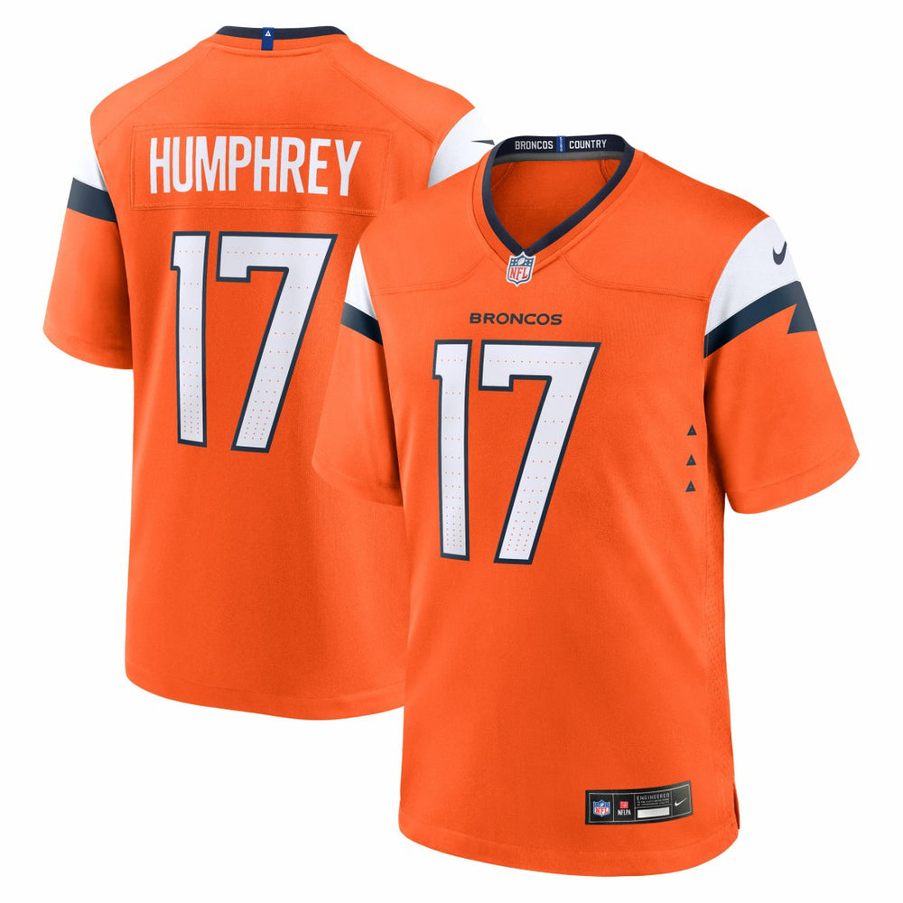 Lil'Jordan Humphrey Denver Broncos Team Game Jersey Orange | Nike for Sale