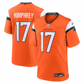 Lil'Jordan Humphrey Denver Broncos Team Game Jersey Orange | Nike for Sale