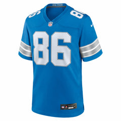 Anthony Firkser Detroit Lions Team Game Jersey Blue | Nike for Sale