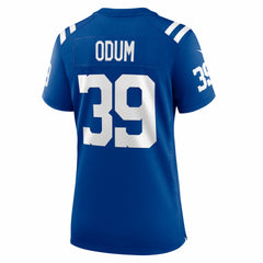 George Odum Indianapolis Colts Women's Team Game Jersey Royal | Nike for Sale