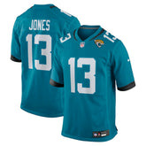 Tim Jones Jacksonville Jaguars Team Game Jersey Teal | Nike for Sale