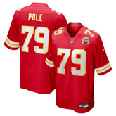 Esa Pole Kansas City Chiefs Team Game Jersey Red | Nike for Sale