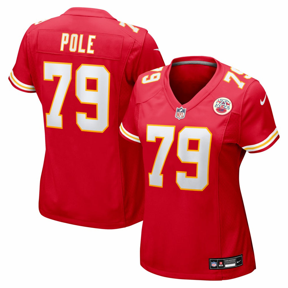Esa Pole Kansas City Chiefs Women's Team Game Jersey Red | Nike for Sale