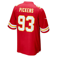 Zacch Pickens Kansas City Chiefs Team Game Jersey Red | Nike for Sale