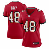 JT Gray Tampa Bay Buccaneers Women's Team Game Jersey Red | Nike for Sale