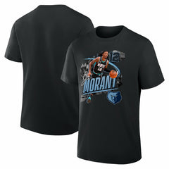 Ja Morant Memphis Grizzlies Start of Season T-Shirt Black - NBA