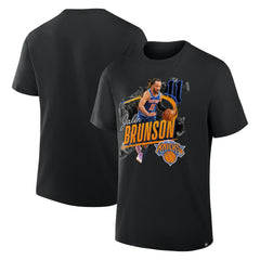 Jalen Brunson New York Knicks Start of Season T-Shirt Black - NBA