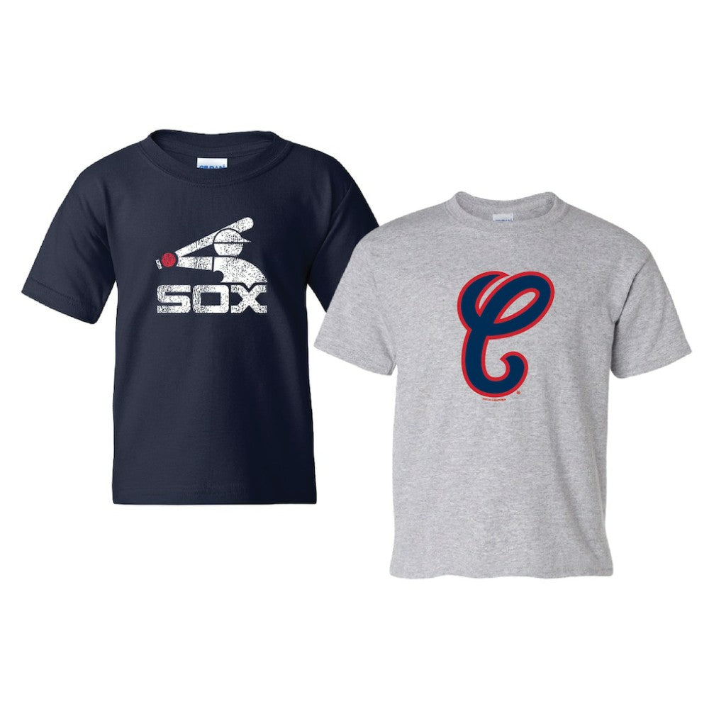 Chicago White Sox Soft as a Grape Youth Cooperstown 2-Pack T-Shirt Set - MLB