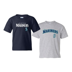 Seattle Mariners Soft as a Grape Youth 2-Pack Logo T-Shirt Set - MLB
