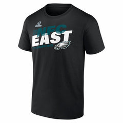 Philadelphia Eagles 2025 NFC East Division Champions Big & Tall Conquer T-Shirt Black | Fanatics