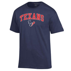 Houston Texans Champion Arch Over Logo T-Shirt Navy | NFL