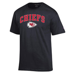 Kansas City Chiefs Champion Arch Over Logo T-Shirt Black | NFL