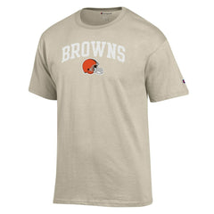Cleveland Browns Champion Jersey T-Shirt Oatmeal | NFL