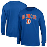 Denver Broncos Champion Arch Over Logo Long Sleeve T-Shirt Royal | NFL