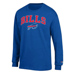 Buffalo Bills Champion Arch Over Logo Long Sleeve T-Shirt Royal | NFL
