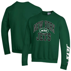 New York Jets Champion Powerblend Fleece Sweatshirt Green | NFL