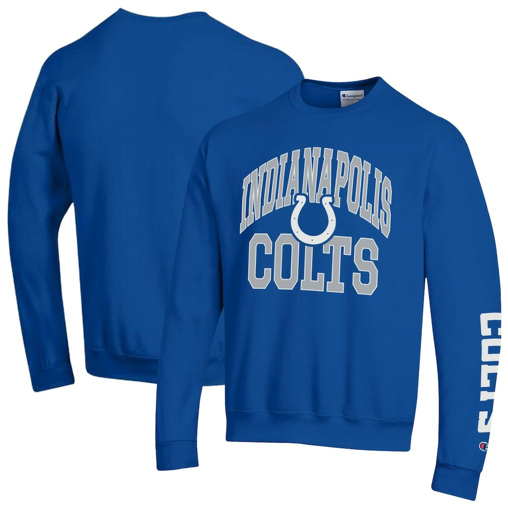 Indianapolis Colts Champion Powerblend Fleece Sweatshirt Royal | NFL