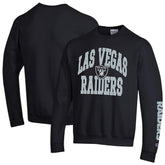 Las Vegas Raiders Champion Powerblend Fleece Sweatshirt Black | NFL