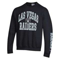 Las Vegas Raiders Champion Powerblend Fleece Sweatshirt Black | NFL