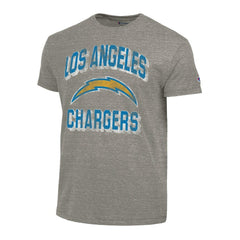 Los Angeles Chargers Champion Ultimate Tri-Blend T-Shirt Heather Charcoal | NFL