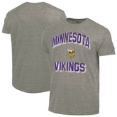 Minnesota Vikings Champion Ultimate Tri-Blend T-Shirt Heather Charcoal | NFL