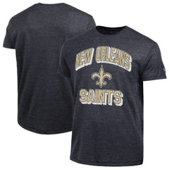 New Orleans Saints Champion Ultimate Tri-Blend T-Shirt Black | NFL