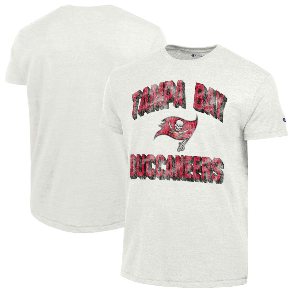 Tampa Bay Buccaneers Champion Ultimate Tri-Blend T-Shirt White | NFL