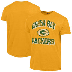 Green Bay Packers Champion Ultimate Tri-Blend T-Shirt Heather Gold | NFL