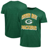 Green Bay Packers Champion Ultimate Tri-Blend T-Shirt Heather Green | NFL
