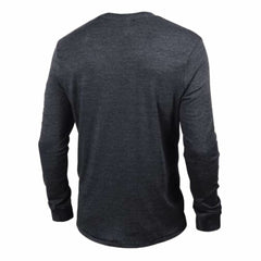 Carolina Panthers Champion Ultimate Tri-Blend Long Sleeve T-Shirt Heather Black | NFL