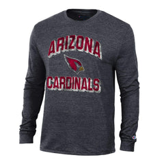 Arizona Cardinals Champion Ultimate Tri-Blend Long Sleeve T-Shirt Heather Black | NFL
