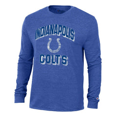 Indianapolis Colts Champion Ultimate Tri-Blend Long Sleeve T-Shirt Royal | NFL