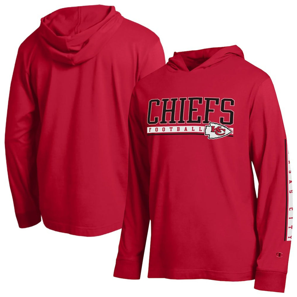 Kansas City Chiefs Champion All Star Hoodie T-Shirt Red | NFL