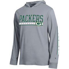 Green Bay Packers Champion All Star Hoodie T-Shirt Gray | NFL
