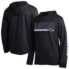 Baltimore Ravens Champion All Star Hoodie T-Shirt Black | NFL