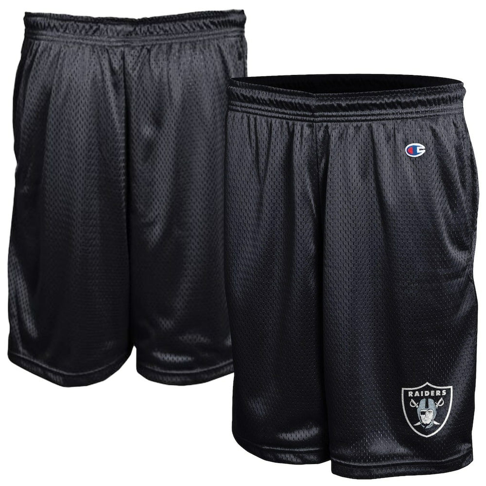 Las Vegas Raiders Champion Classic Mesh Shorts Black | NFL