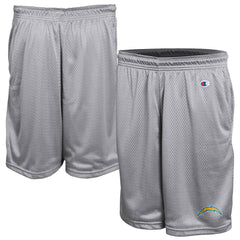 Los Angeles Chargers Champion Classic Mesh Shorts Gray | NFL