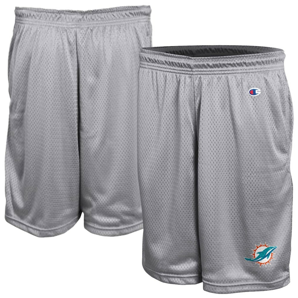 Miami Dolphins Champion Classic Mesh Shorts Gray | NFL